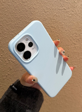 适用oppo手机壳reno15防摔pro新款por保护套0pp0外壳5G淡黄色液态硅胶耐脏软糯ins女款可爱p蓝色绿色rene