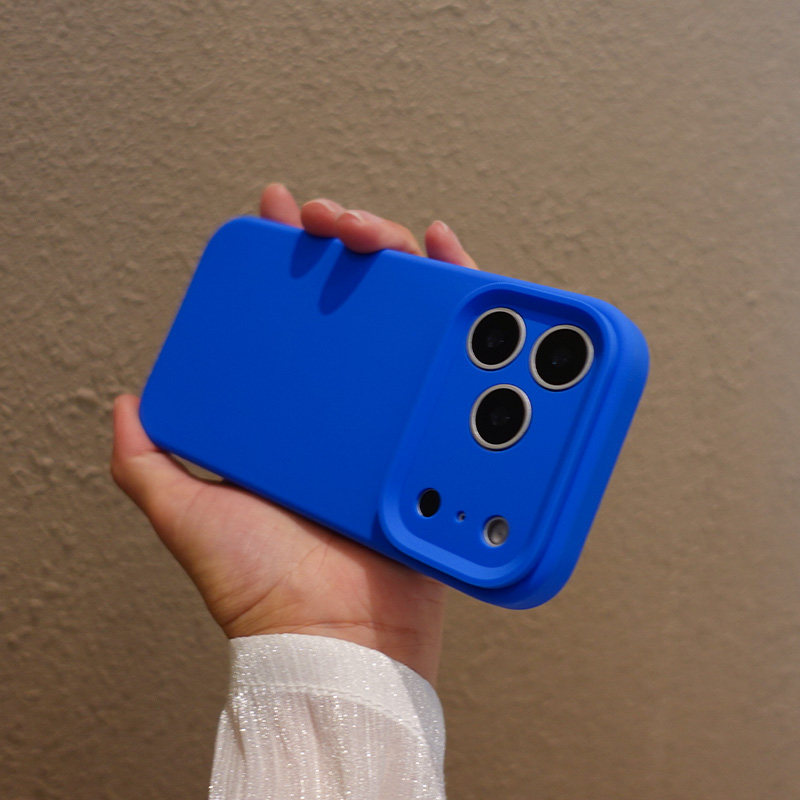 适用苹果17手机壳防摔por新款pro保护壳max液态硅胶iphone全包ai相机按键ins精孔镜头p女pm磨砂蓝色克莱因蓝,3C数码配件,手机保护套/壳,淘宝优惠券,粉丝福利购,淘宝优惠卷