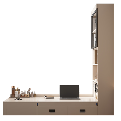 争溪飘窗抽拉式书桌电脑桌