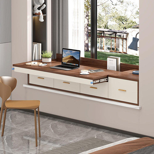 争溪飘窗书桌可抽拉可定制