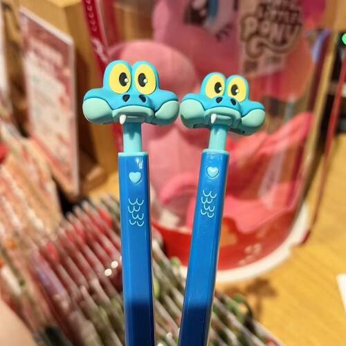 疯狂动物城新角色盖瑞蛇卡通按压圆珠笔解毒笔学生专用中性笔礼物