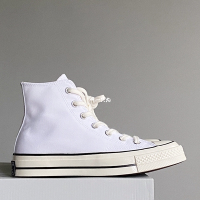 匡威中性青少年小白鞋1970s