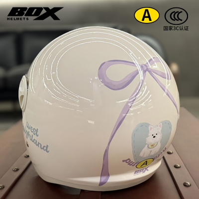 电动车头盔安全帽双镜片3c认证