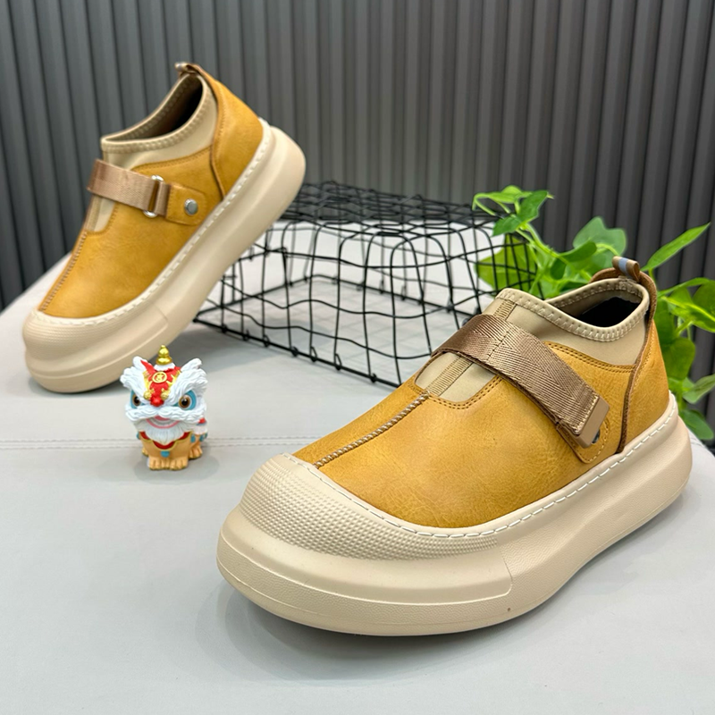 男鞋2025秋冬季新款加绒魔术贴