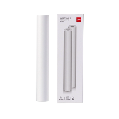 得力便携式A4打印机打印纸家用热敏纸错题打印纸整理神器打印机三防速干折叠纸卷纸高清无墨打印纸适用X8打印