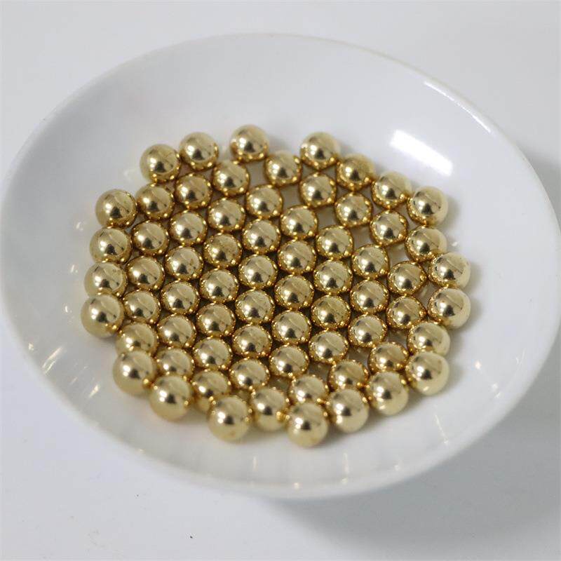 6mm8mm10mm黄铜光滑供应球珠表面铜球高精度实心厂家精密