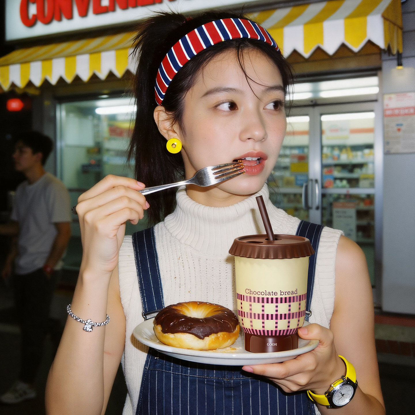 GOOM悠悠保温吸管水杯子女生26新款高颜值咖啡杯泡茶便携生日礼物