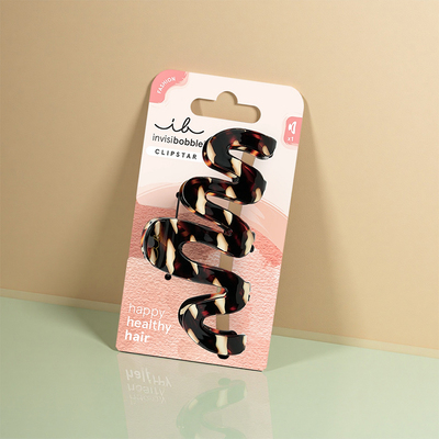 德国invisibobble高级大抓夹可可奶油大号后脑勺鲨鱼夹发量多礼物