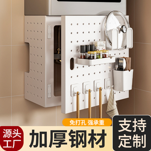 热水器遮挡罩厨房燃气管道装饰挡板遮丑神器置物架壁挂可开门