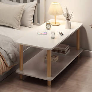 床头柜替代品简约现代宿舍床头桌小型置物架落地小桌子