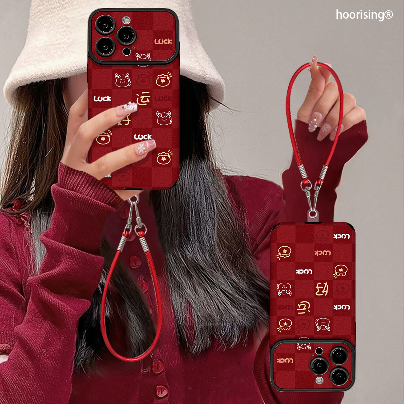 格子好运小马适用苹果17pr