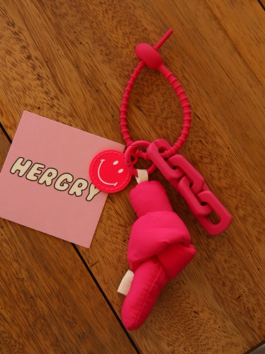 Милый розовый брелок, подвеска, популярно в интернете, Южная Корея