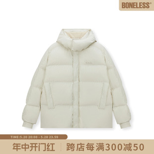 支线系列 BONELESS 90白鹅绒羽绒服保暖外套男 商场同款 中长款