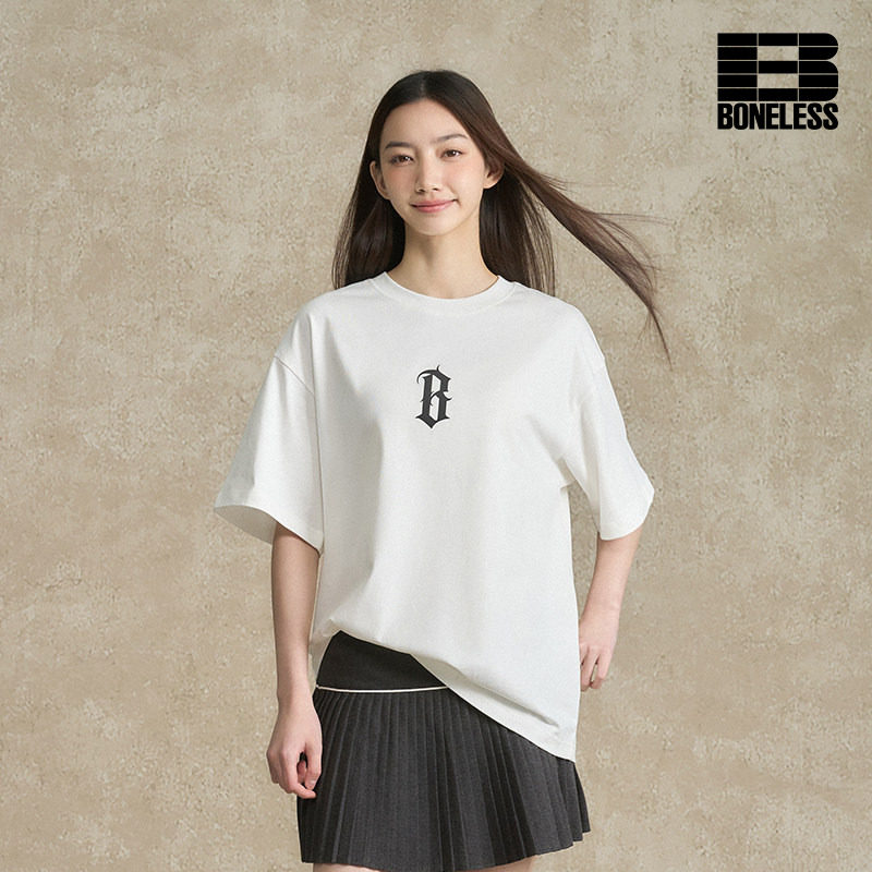 基础发泡印花logo短袖图片