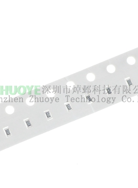 贴片电阻器0603 1608精度1% 0R 10R 1K 10K 4.7K 1M 5K1 470K