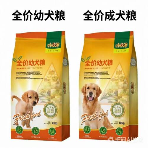 小伙伴成犬粮10kg比熊泰迪鸡肉金毛德牧萨摩耶全犬种20主粮专用