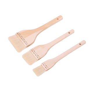 食品级羊毛刷子烘焙烧烤油刷月饼软毛水性蛋液厨房木柄家用刷酱