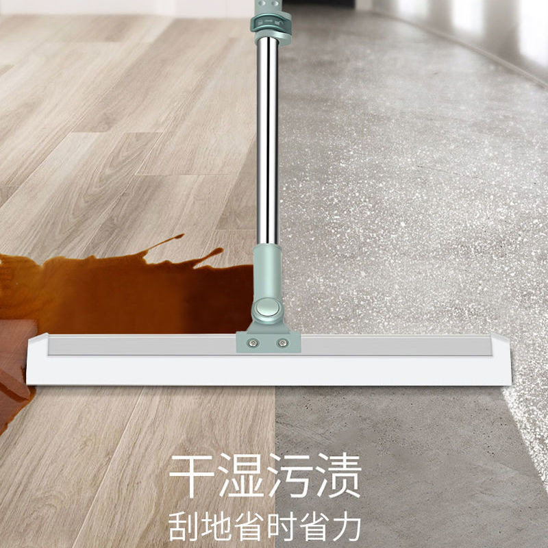 魔术伸缩硅胶扫把,清洁无死角