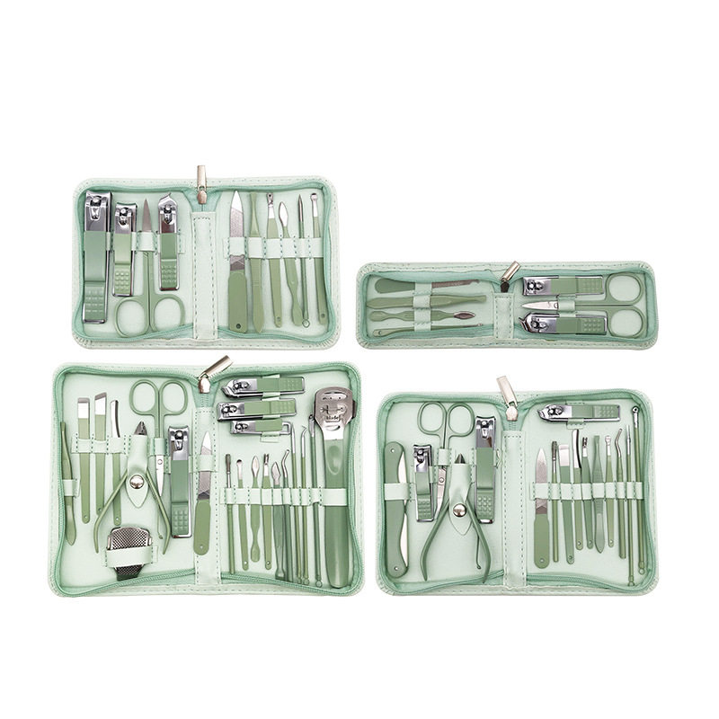 美甲工具套装22件套，便携修脚