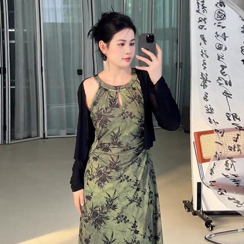 大码微胖mm新中式国风改