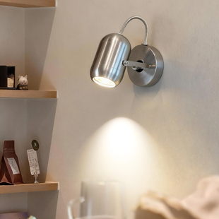 工业风壁灯中古风包豪斯复古射灯咖啡厅氛围走廊户外门牌LOGO射灯