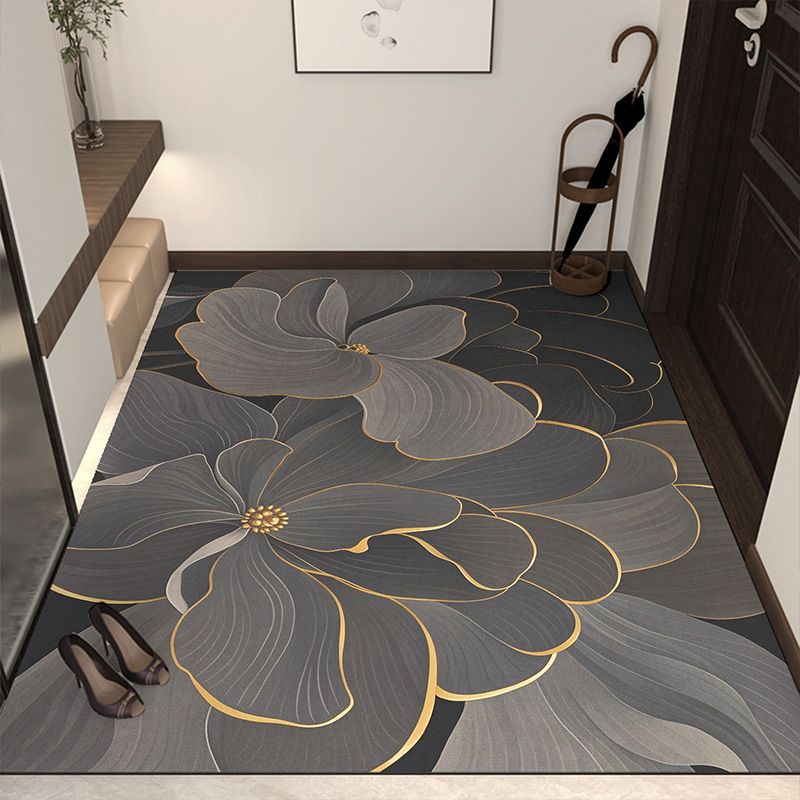 入户门地垫硅藻泥吸水免洗可擦裁剪门垫2025新款地毯门口进门脚垫