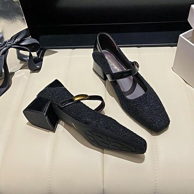 韩拉玛2025新款法式玛丽珍鞋