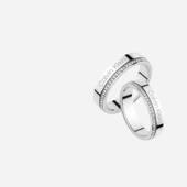 CalvinKlein凯文克莱ck满天星戒指镶钻情侣对戒送女生女神节礼物