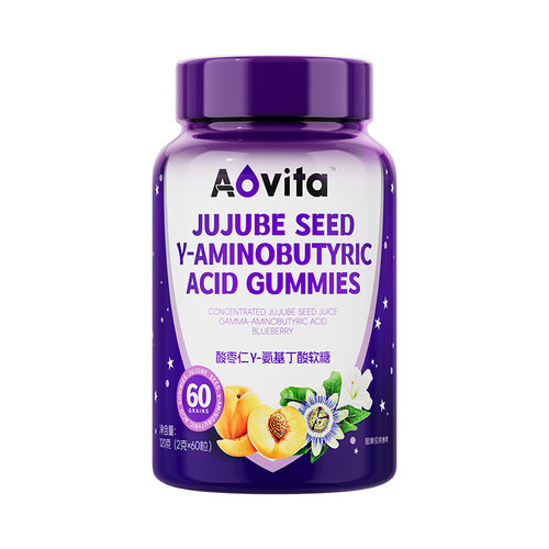 酸枣仁氨基丁酸软糖无依赖