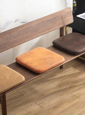 SILVER FROST麂皮绒记忆棉办公室久坐椅子坐垫防滑座垫防屁股痛