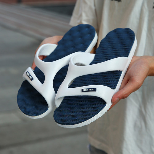 男士防滑静音软底潮流凉拖鞋夏天