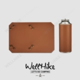 WELLHIKE открытый SWS паук кожаный коврик для карты может покрыть аксессуары для складных карт для кемпинга ST-310 универсальный 340