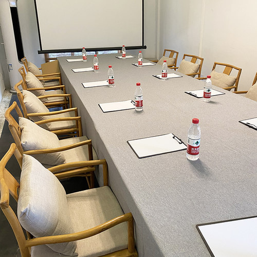 羊绒手感厚实垂顺会议桌布大尺寸