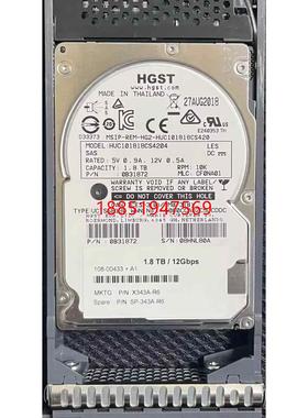 etApp 1.8T 12Gb SAS 10K X341A-R6 X343A-R6 900G X426存储硬