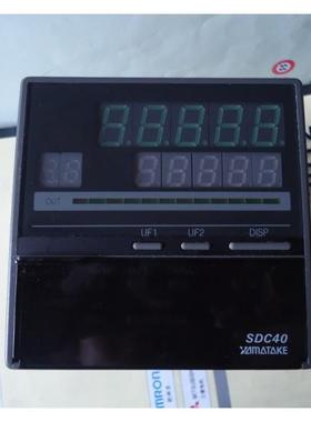 品山武温控器 温控表SDC40 C40A5GOAS01200 9成新 质保一