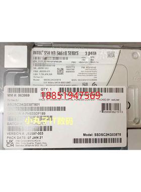 ntel/英特尔S4610 3.84T 3.8T SATA3 SSD企业级 SSDSC2KG038T80