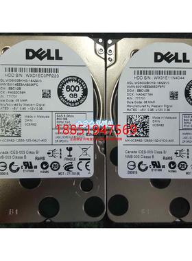 ELL WD6001BKHG 600G 10K 096G91 R610 R720 R910 服务器硬