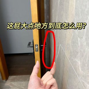 双吸盘拖把夹挂钩免打孔壁挂式 稳稳锁住清洁担当 强力拖布挂架