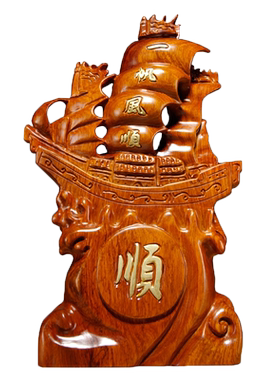 一帆风顺船摆件家居客厅开业礼品