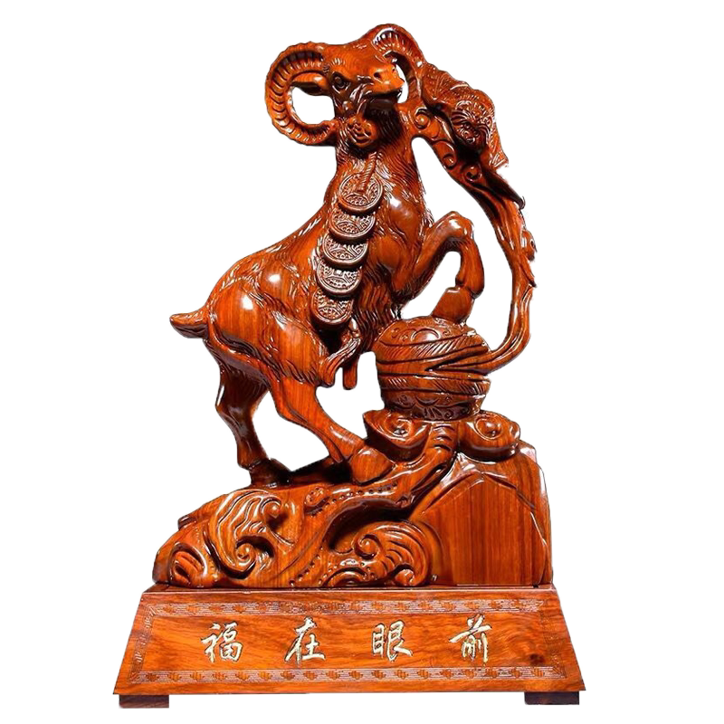 福在眼前12生肖家居客厅工艺品