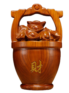 木质摆件家居客厅开业送礼工艺品