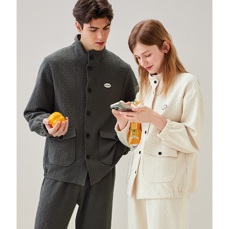 暖芯空气棉情侣睡衣44