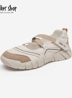 Walker Shop休闲鞋女2025春季新款时尚百搭轻便舒适玛丽珍鞋女鞋