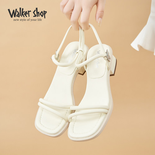 平底凉鞋WalkerShop仙女风