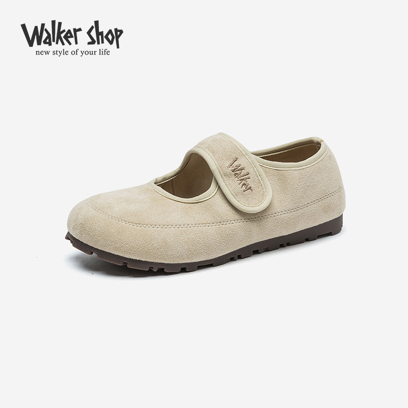 WalkerShop2025春新款浅口单鞋