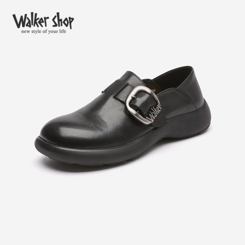 WalkerShop英伦风厚底乐福鞋