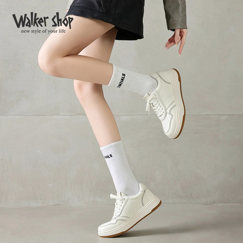 WalkerShop女增高小白鞋