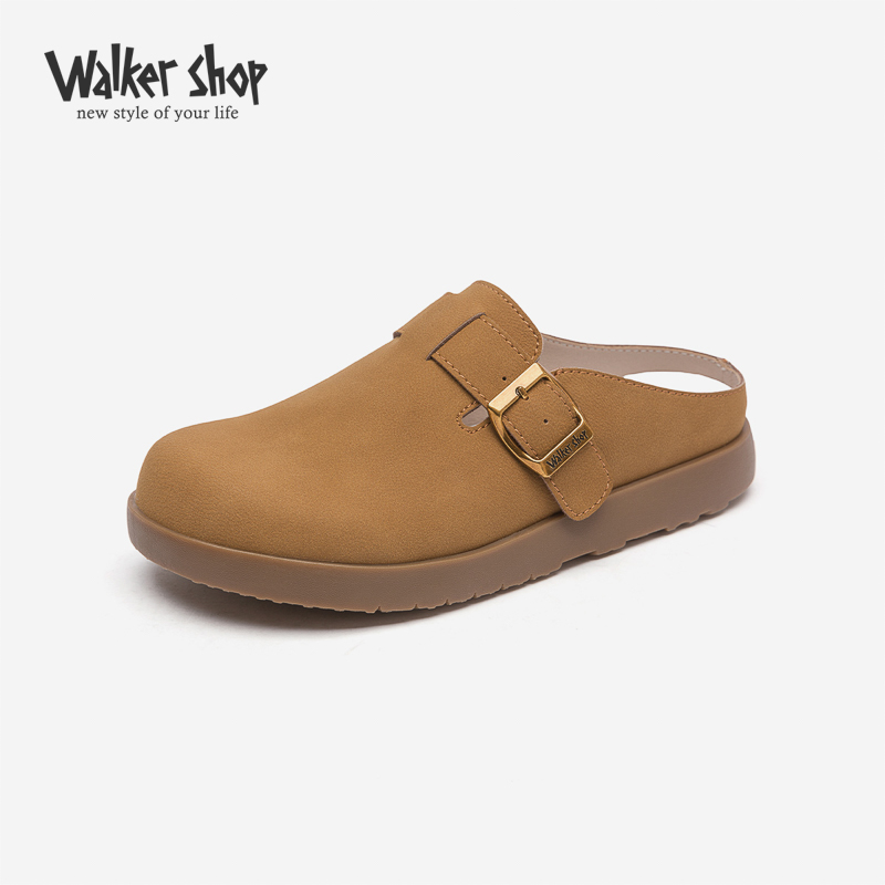 包头拖女2025春季新款勃肯鞋