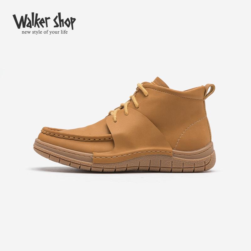 奥卡索外贸撤柜复古英伦工装鞋