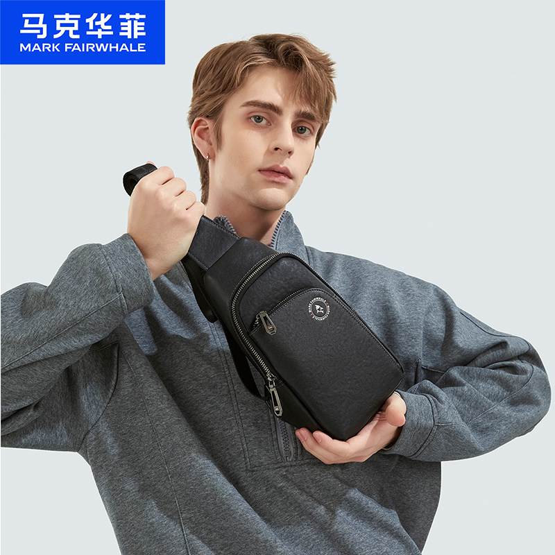 马克华菲手提包单肩斜挎包男